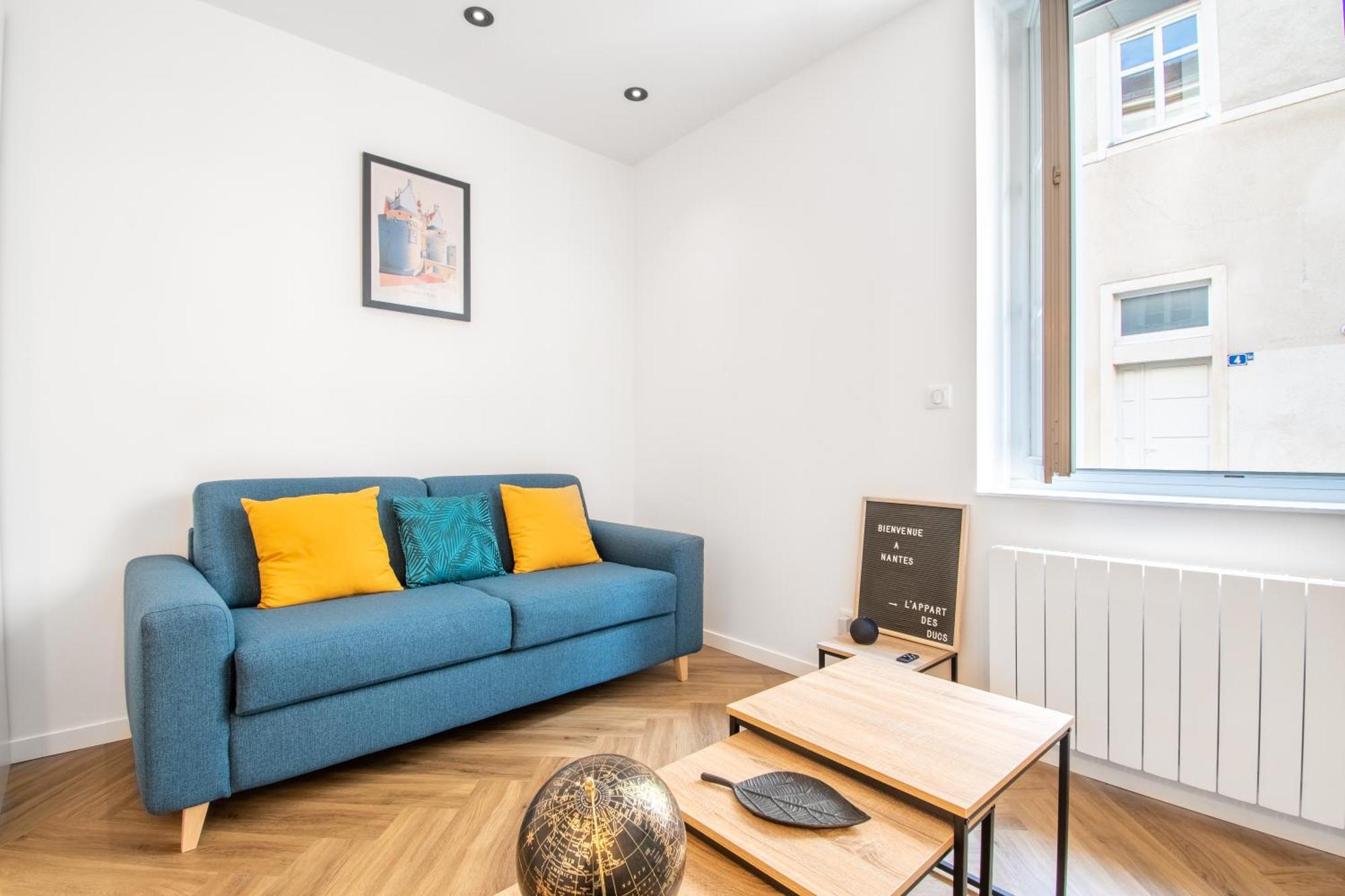 L'Appartement Des Ducs Avec Baignoire Double Nantes Exterior foto
